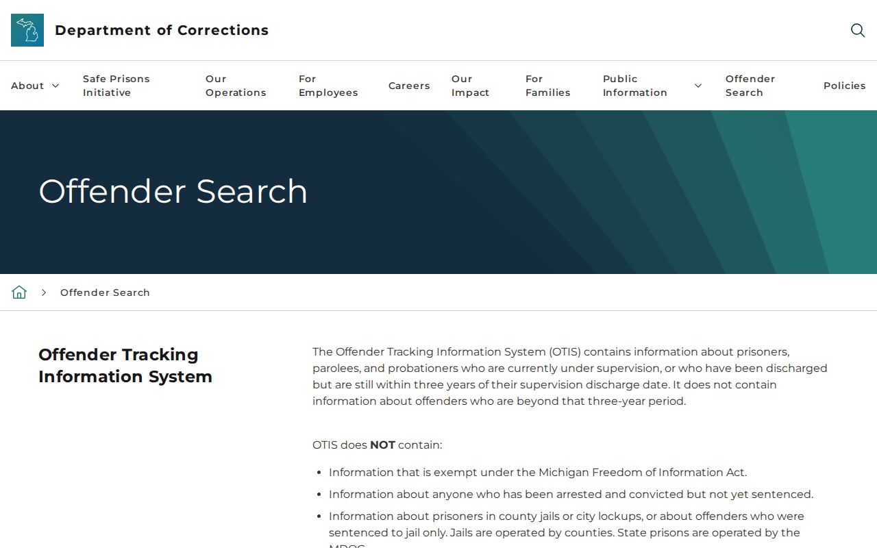West Bloomfield Township residents directory Michigan OTIS search screen
